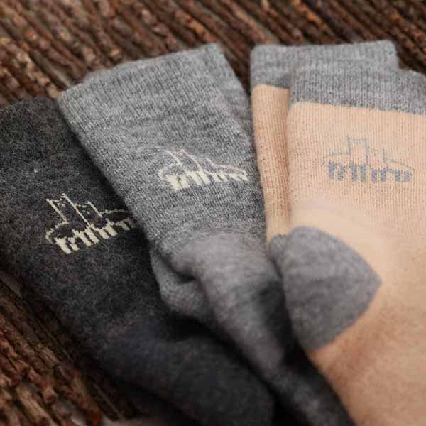 Alpaka-Kuschelsocken aus Baby-Alpaka-Wolle – extra weich und warm