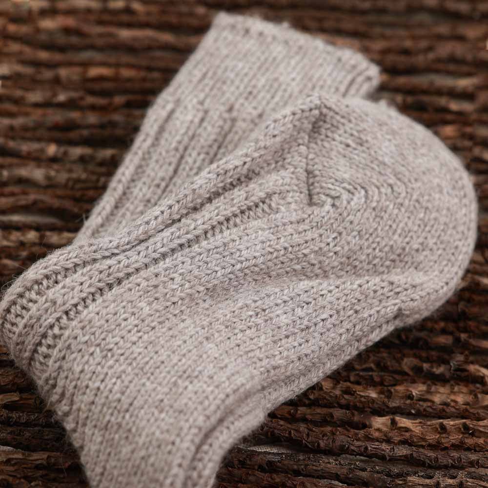 Alpaka Stricksocken - silvereditionalpakas